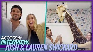 Josh amp Lauren Swickards Baby Nursery Revealed EXCLUSIVE [upl. by Adlesirg]