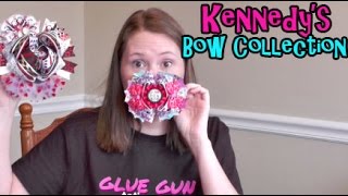 Kennedys BOW COLLECTION  Hairbow haul Part 1 [upl. by Bear]