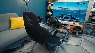 Playseat Trophy Logitech G Edition Review  Affordable F1 Sim Racing Rig [upl. by Lepley954]