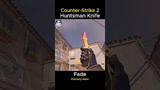 HUNTSMAN KNIFE  Fade 2024  Factory New FN  Skin ShowcaseAnimation CS2 [upl. by Rotceh]