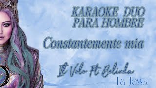 CONSTANTEMENTE MIA KARAOKE VESION PARA HOMBRE [upl. by Aiclid]