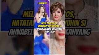 MELAI CANTIVEROS NATATAKOT INTERBYUHIN SI ANNABELLE RAMA SAKANYANG TALK SHOW [upl. by Annig]