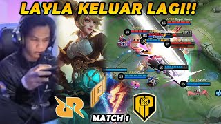 LAYLA SKYLAR LAGI2 KELUAR MELAWAN SANG JUARA M5 AJANG PEMBUKTIAN VREN  RRQ VS BREN MATCH 1 [upl. by Clarita]