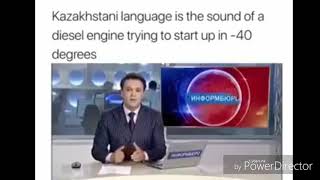 Funny kazakhstan journalist talk meme [upl. by Jacobsohn]