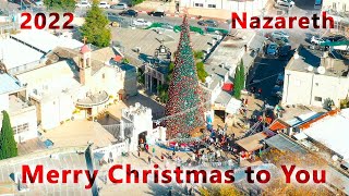 CHRISTMAS IN NAZARETH Very Festive and Happy Atmosphere [upl. by Sayce]