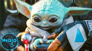 Top 10 Baby Yoda Moments [upl. by Minsat724]