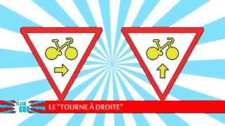 Vélo  quotTourne à droitequot ou quotcédezlepassage cycliste au feu rougequot [upl. by Olonam464]