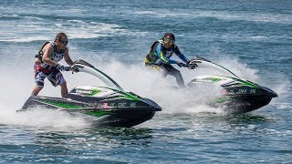 Kawasaki Jet Ski SXR First Ride Review Video [upl. by Ahsaele928]