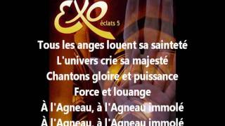 EXO ÉCLATS 5  À lAgneau Avec Les Paroles [upl. by Binni]