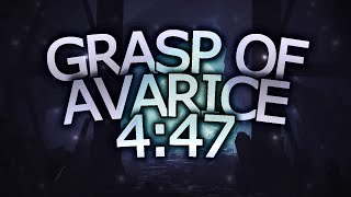 Grasp of Avarice World Record Speedrun in 447 [upl. by Stralka]