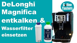 DeLonghi Magnifica S Entkalken SO gehts  auch für Magnifica Evo amp Start [upl. by Nnairda19]