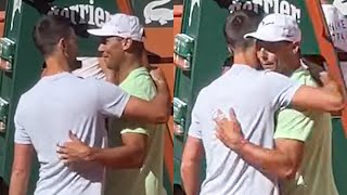 Nadal and Djokovic an EPIC Reunion after 3 years  RolandGarros 2024 [upl. by Mandell]