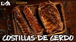 Las Mejores Costillas de Cerdo Ahumadas  Receta de Locos X el Asado [upl. by Zil426]