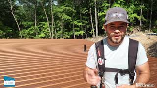 How to Install a DIY Metal Roof [upl. by Fife]