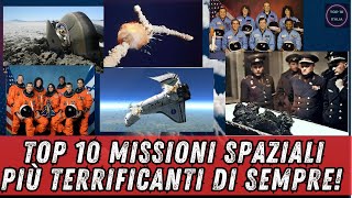 Top 10 Missioni Spaziali Più TERRIFICANTI Di Sempre 😱 [upl. by Nellir398]