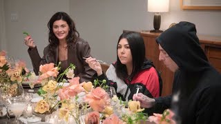 The Kardashian amp Jenner family discuss various topics over dinner [upl. by Eener]