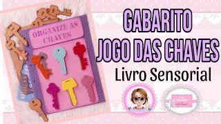 JOGOS DA CHAVES  Livro Sensorial  Cariocarte [upl. by Eelrebma490]