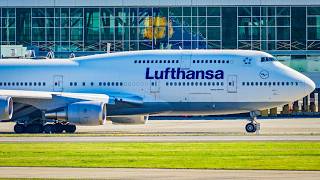 4K60P  Lufthansa arrival Lufthansa departure and many more great captures [upl. by Niledam]