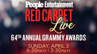 🔴 2022 Grammy Awards Red Carpet Live  April 3 2022 630PM ET  PEOPLE [upl. by Raimundo]