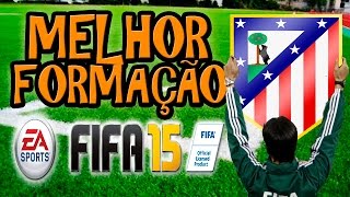 FIFA 15 MELHOR FORMAÇAO PRO ATLÉTICO DE MADRID [upl. by Karon643]