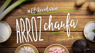 Arroz chaufa peruano ElRecetario [upl. by Lerrej650]