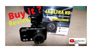 Campark DC 10 Pro dash cam review [upl. by Yennej556]