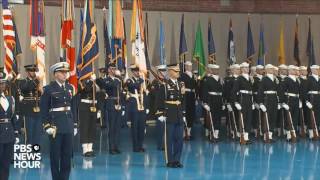 Watch full military farewell to President Obama [upl. by Tristis]