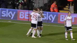 Fulham50Reading 19 Championship 1617 [upl. by Lienahs]