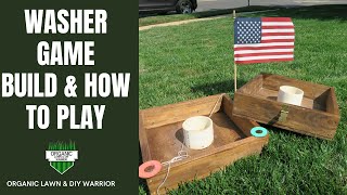 How To Build A Washer Toss Game Washer Game Build amp How To Play How to Make the Game Washers [upl. by Ebony]