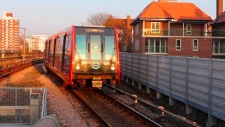 Lewisham to Bank on the Docklands Light Railway [upl. by Telocin]