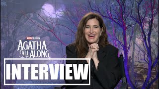 Kathryn Hahn Interview  AGATHA ALL ALONG [upl. by Dal764]