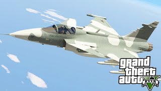 GTA V Saab JAS 39 Gripen [upl. by Sokul]