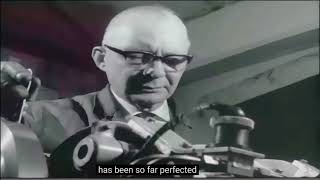 Friedrich Lüling Explains Permanent Magnetic Motor  Free Energy Generator  English Subtitles [upl. by Lesirg354]