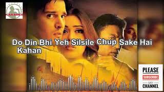 Aankhen Bhi Hoti Hai Dil Ki Zubaan Karaoke Song for male singers With Lyrics [upl. by Annawek]