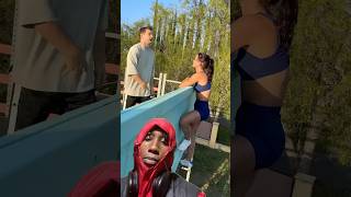 STUNTIN GONE WRONG😂 parkour fail flip funny prank quickflip thisiswhatyoucamefor [upl. by Ahsienor]