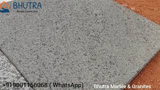 Flammed Granite Sandblast Granite Lapato Granite  Antiskid Granite Bhutra Marble 919001156068 [upl. by Bailar]