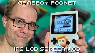 Nintendo GameBoy Pocket IPS LCD Display Mod [upl. by Deron865]