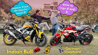 Apache RTR 310 VS BMW G 310R Owner’s Fight🥊 Review [upl. by Nangatrad]