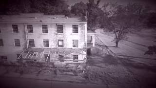 Drone view drone in the past 1911 Crownsville Hospital Center in Maryland insane asylum [upl. by Erhart885]