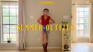 Summer Outfit Ideas 2024 ♡ [upl. by Rolyak]