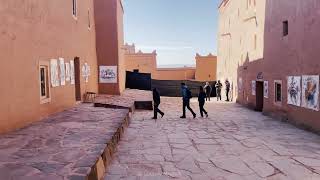 🇲🇦 Ouarzazate Taourirt Kasbah  Morocco Walking Tour 4K [upl. by Margi]