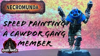 Speed Painting a Necromunda Cawdor Gang Member [upl. by Layap]