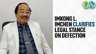 IMKONG L IMCHEN CLARIFIES DEFECTION EMPHASIZES STRONG BJP ALLIANCE amp CEASEFIRE CONTINUATION [upl. by Aker262]