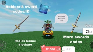 Roblox More sword CodesID Part 2 [upl. by Auhsaj]