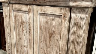 Create A Rustic Weathered Alder Door Using The Ceruse Formula [upl. by Carlos]