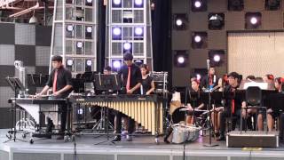 SSHS Manta Ray Percussion Ensemble Visional Train [upl. by Suiratnauq]