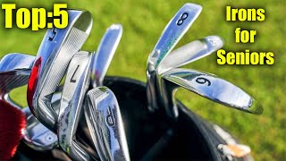 Top5 Best Golf Irons for Seniors 2023 Your Golf Game with TopRated Clubs [upl. by Butterfield301]