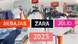 REBAJAS ZARA JULIO 2023 [upl. by Maury]