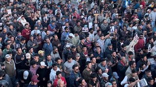 Shias in Leh organises candle march to commemorate Iran’s President [upl. by Loseff]