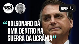 Bolsonaro acabou dando uma dentro na guerra da Ucrânia com decisão diz Josias de Souza [upl. by Strickler988]